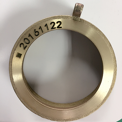 打標(biāo)樣品